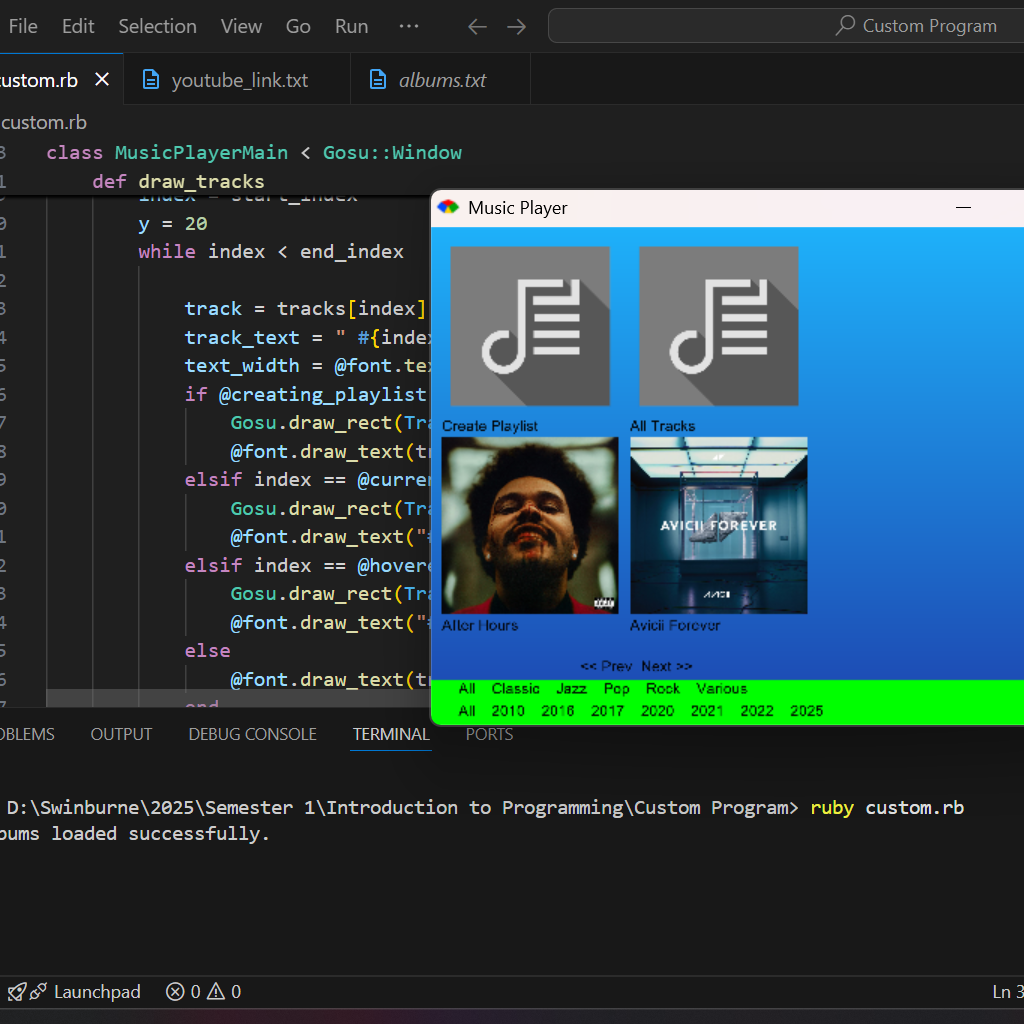Project 4 Screenshot